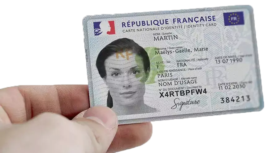 Achat carte national d identite